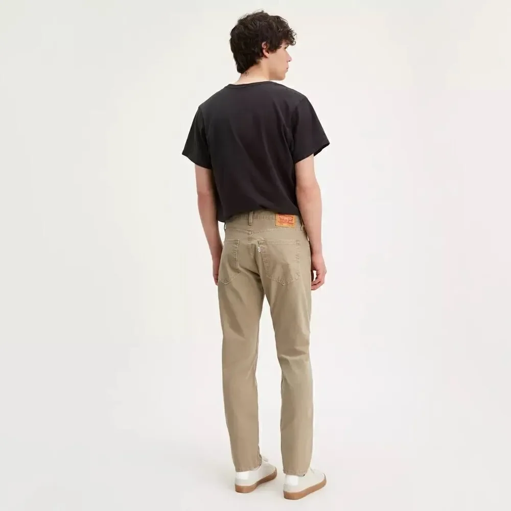 Levi's Men's 512 Taper Fit Straight Leg Jeans in Tan Neautral Size 33x32
